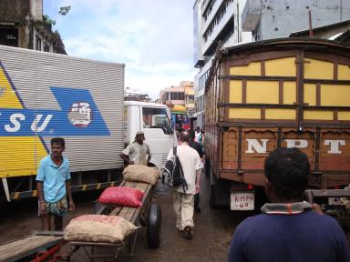 unloading