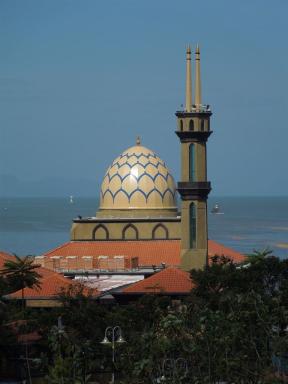 mosque&sea