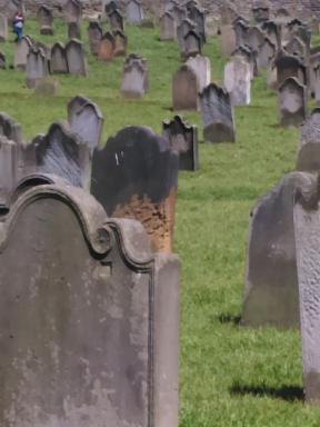 gravestones